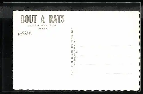 Foto-AK Talmontiers, Bout a Rats