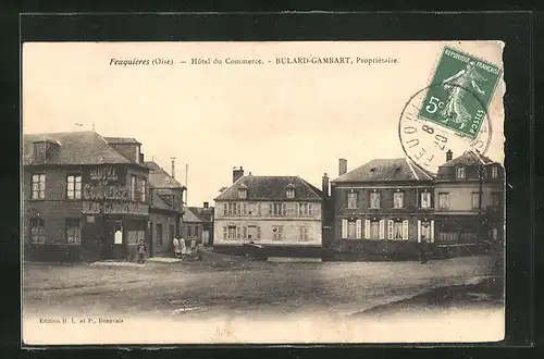 AK Feuquieres, Hotel du Commerce, Bulard-Gambart