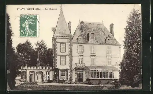 AK Flavacourt, le Chateau