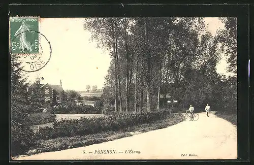 AK Ponchon, Personnes au l`Etang