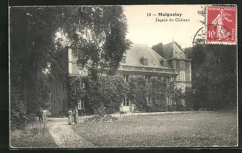 AK Maignelay, Facade du Chateau, Schloss