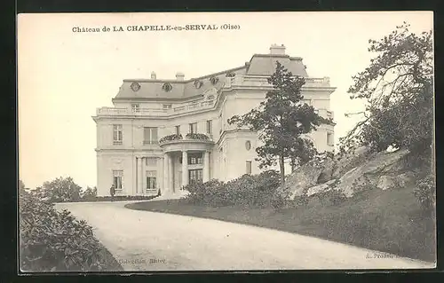 AK La Chapelle-en-Servail, le Chateau