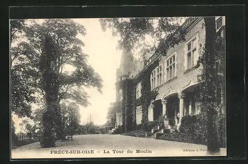 AK Précy-sur-Oise, la Tour du Moulin