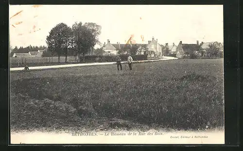 AK Rethondes, Le Hameau de la Rue des Bois