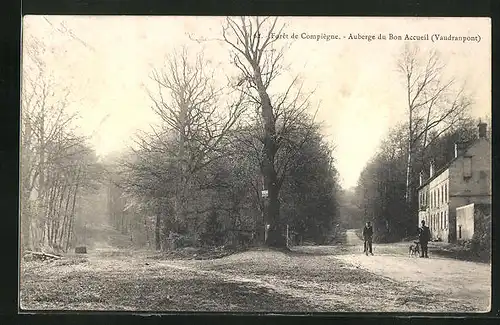 AK Forêt de Compiègne, Auberge du Bon Accueil