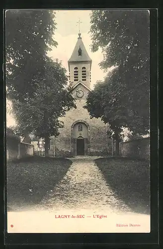 AK Lagny-le-Sec, L`Eglise