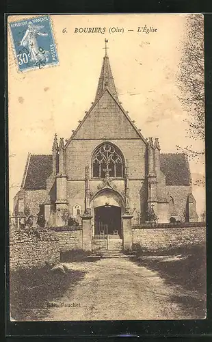 AK Boubiers, Vue sur l`Eglise
