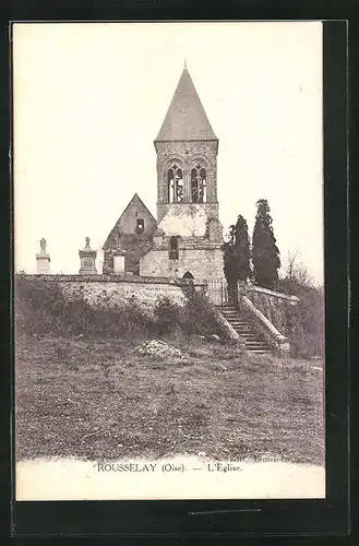 AK Rousselay, vue sur l`Eglise