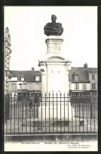 AK Grandvillers, Buste du General Saget