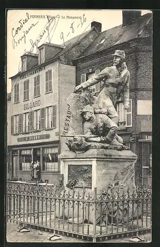 AK Formerie, Le Monument