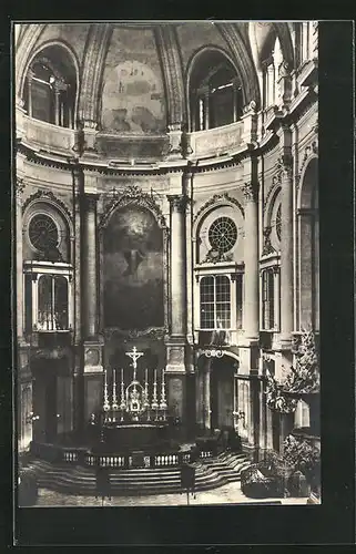 AK Dresden, Inneres der katholischen Hofkirche