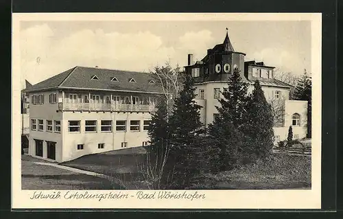 AK Bad Wörishofen, Schwäbisches Erholungsheim