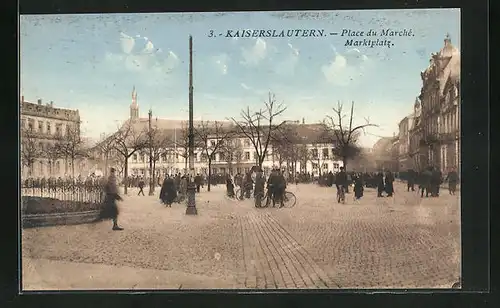 AK Kaiserslautern, Place du Marché, Marktplatz