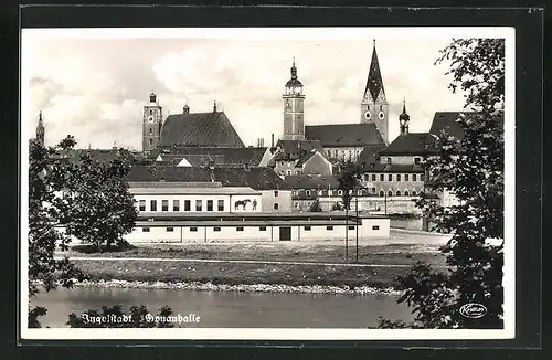 AK Ingolstadt, Blick zur Donauhalle