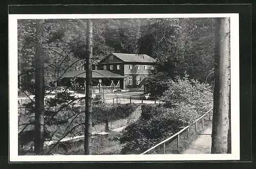 AK Goslar a. Harz, Gaststätte-Pension zum Kinderbrunnen