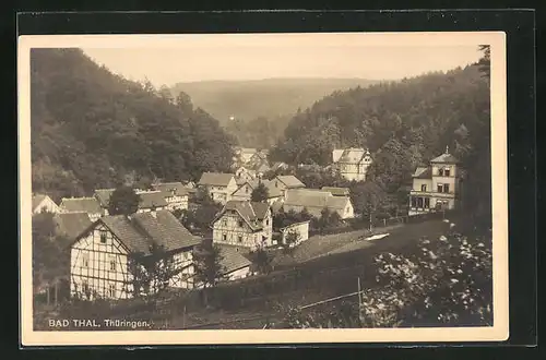AK Bad Thal / Thüringen), Blick auf den Ort