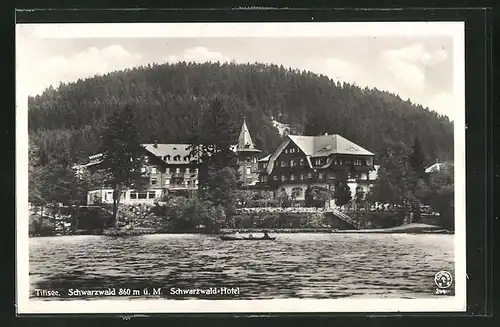 AK Titisee, Schwarzwald Hotel