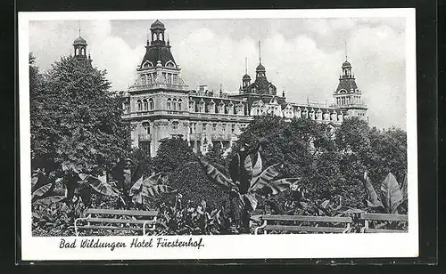AK Bad Wildungen, Hotel Fürstenhof