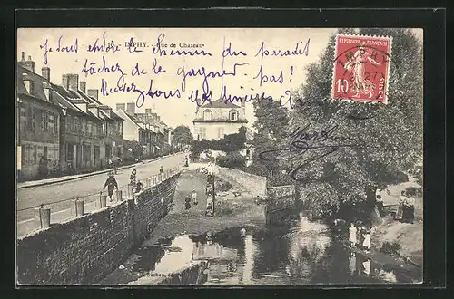 AK Imphy, Rue de Chazeau, Innenansicht