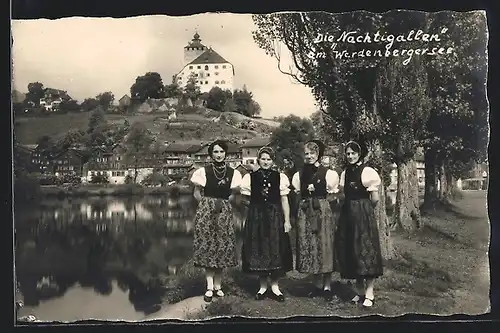 AK Trachtenkapelle Die Nachtigallen am Werdenbergersee