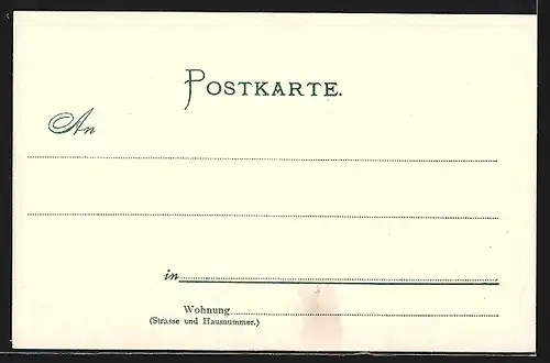 AK Portrait des Dichters Friedrich Bodenstedt