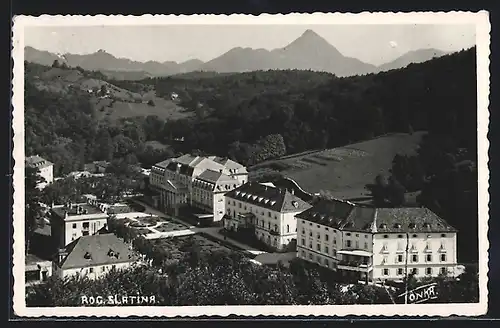 AK Rog. Slatina, Teilansicht aus der Vogelschau