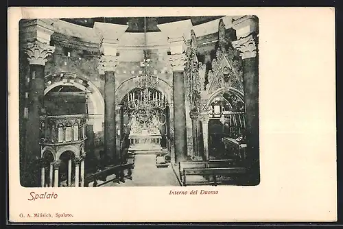 AK Spalato, Interno del Duomo