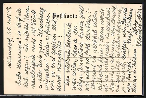 AK Berlin, Zeughaus, Gemälde Leipzig 1813