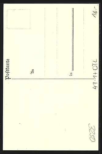 AK Hameln, Die Muli der Oberrealschule 1916, studentische Szene