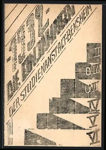 AK Bensheim, Studienanstalt, Die Einjährigen 1932, Absolvia