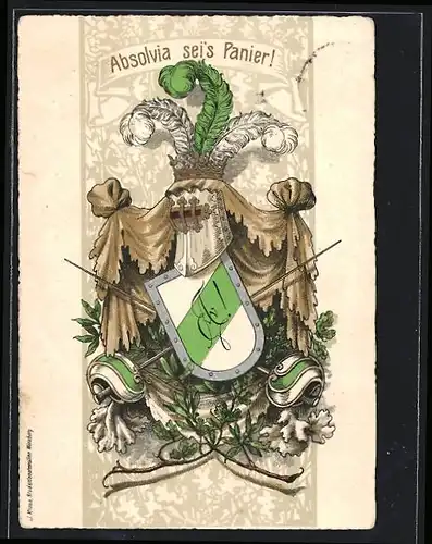 AK Absolvia sei`s Panier!, Studentenwappen