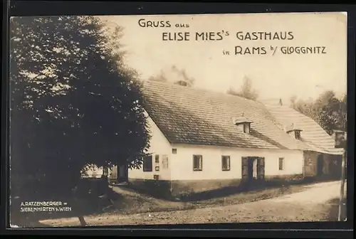 AK Kirchberg am Wechsel, Rams, Elise Mies`s Gasthaus