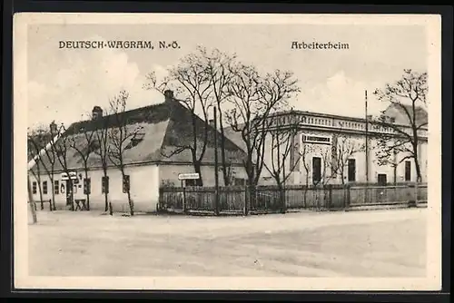 AK Deutsch-Wagram, Arbeiterheim