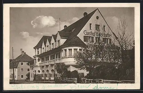 AK Bayr. Eisenstein, Gasthof Botschafter