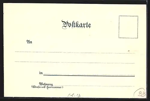 Lithographie Starnberg, Uferpartie mit Kirche, Ruderclubhaus