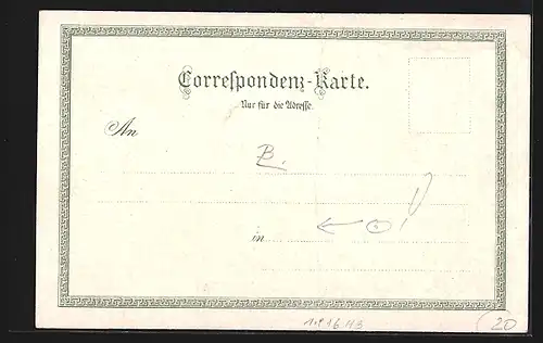 AK Abfaltersbach, J. Aigner`s Gasthof zur Post, Totalansicht