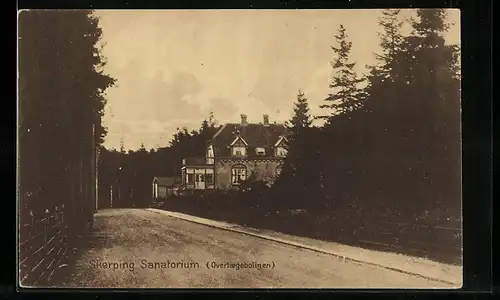 AK Skörping, Sanatorium, Overlaegeboligen