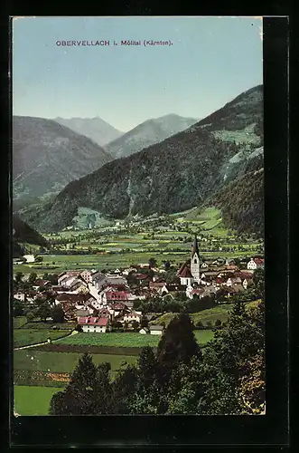 AK Obervellach im Mölltal, Ort und Umgebung