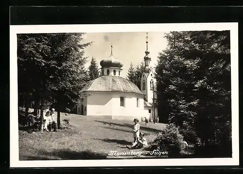 AK Fügen /Zillertal, Wallfahrtskirche Marienbergl
