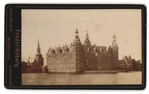 Fotografie E. V. Harboe, Kjobenhavn, Ansicht Kopenhagen, das Schloss Frederiksborg