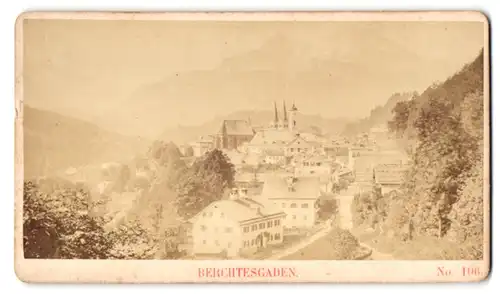 Fotografie Baldi & Würthle, Salzburg, Ansicht Berchtesgaden, Blick nach der Stadt