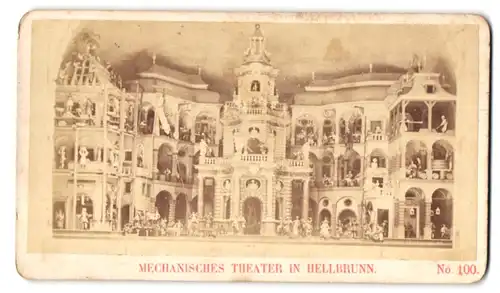 Fotografie Baldi & Würthle, Salzburg, Ansicht Salzburg, Mechanisches Theater in Hellbrunn