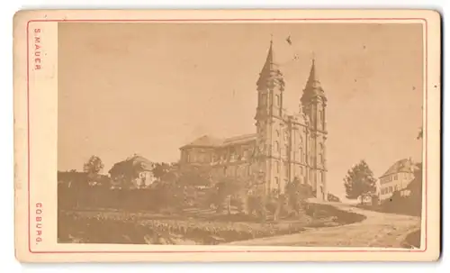 Fotografie S. Mauer, Coburg, Ansicht Bad Staffelstein, das Kloster Vierzehnheiligen