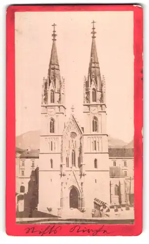 Fotografie Franz Frankhauser, Admont, Ansicht Admont, Blick auf die Stift Kirche