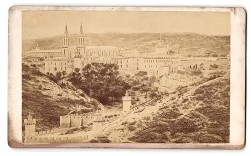 Fotografie unbekannter Fotograf, Ansicht Covadonga, Basilica Covadonga