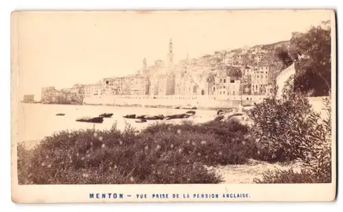 Fotografie Pascal Amarante, Menton, Ansicht Menton, vue Prise de la Pension Anglaise