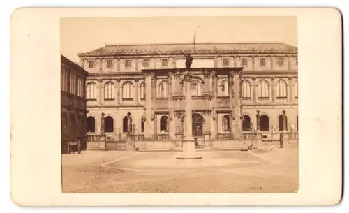 Fotografie A. Hautecouer, Paris, Ansicht Paris, Ecole des Beaux Arts, 1874