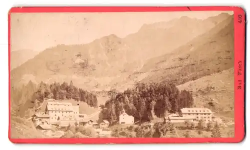 Fotografie Baldi & Würthle, Salzburg, Ansicht Fusch an der Grossglocknerstrasse, Blick auf den Ort