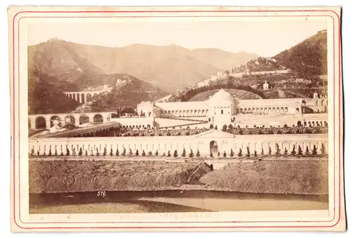 Fotografie unbekannter Fotograf, Ansicht Genova, Campo Santo, Friedhof
