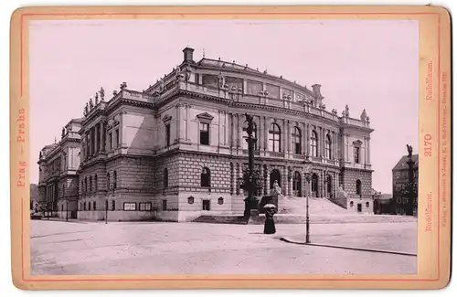 Fotografie Römmler & Jonas, Dresden, Ansicht Prag, Rudolfinum